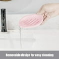 thumbnail image 5 of Yhmxh Compact Self Draining Soap Dish, ABS Plastic Bathroom Tray with Removable Grid, Non-Slip Soap Holder Solid Color Soap Dish Tray Container, Quick-Dry Drainage Soap Case for Kitchen, Sink, 5 of 6