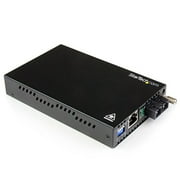 StarTech Gigabit Ethernet Single Mode Fiber Media Converter SC 40 km - 1000 Mbps - 10/100/1000Base-T
