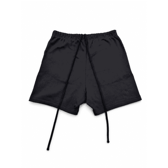 Men's Cotton Shorts Casual Elastic Waist Drawstring Summer Beach Vacation Yoga Golf Shorts with Pockets