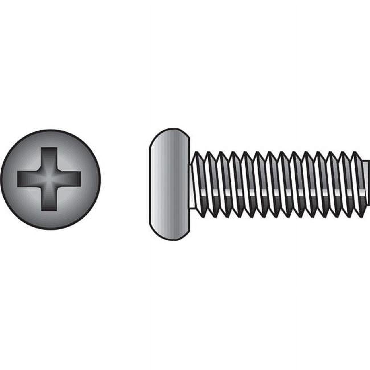Hillman Stainless Steel Machine Screws 2-1/2 " Phillips Pan Head Box 50