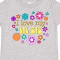 thumbnail image 4 of Inktastic I Love My Lil Sis Boys or Girls Toddler T-Shirt, 4 of 5