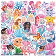 thumbnail image 1 of Pegatinas de vinilo con forma de coco, resistentes al agua, estilo anime, 50 unidades/lote de 5 a 7, 1 of 4