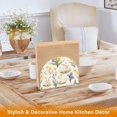thumbnail image 6 of Yayeee Napkin Holder for Table Kitchen Paper Tissue Organization, Floral Rabbit, 6 of 8
