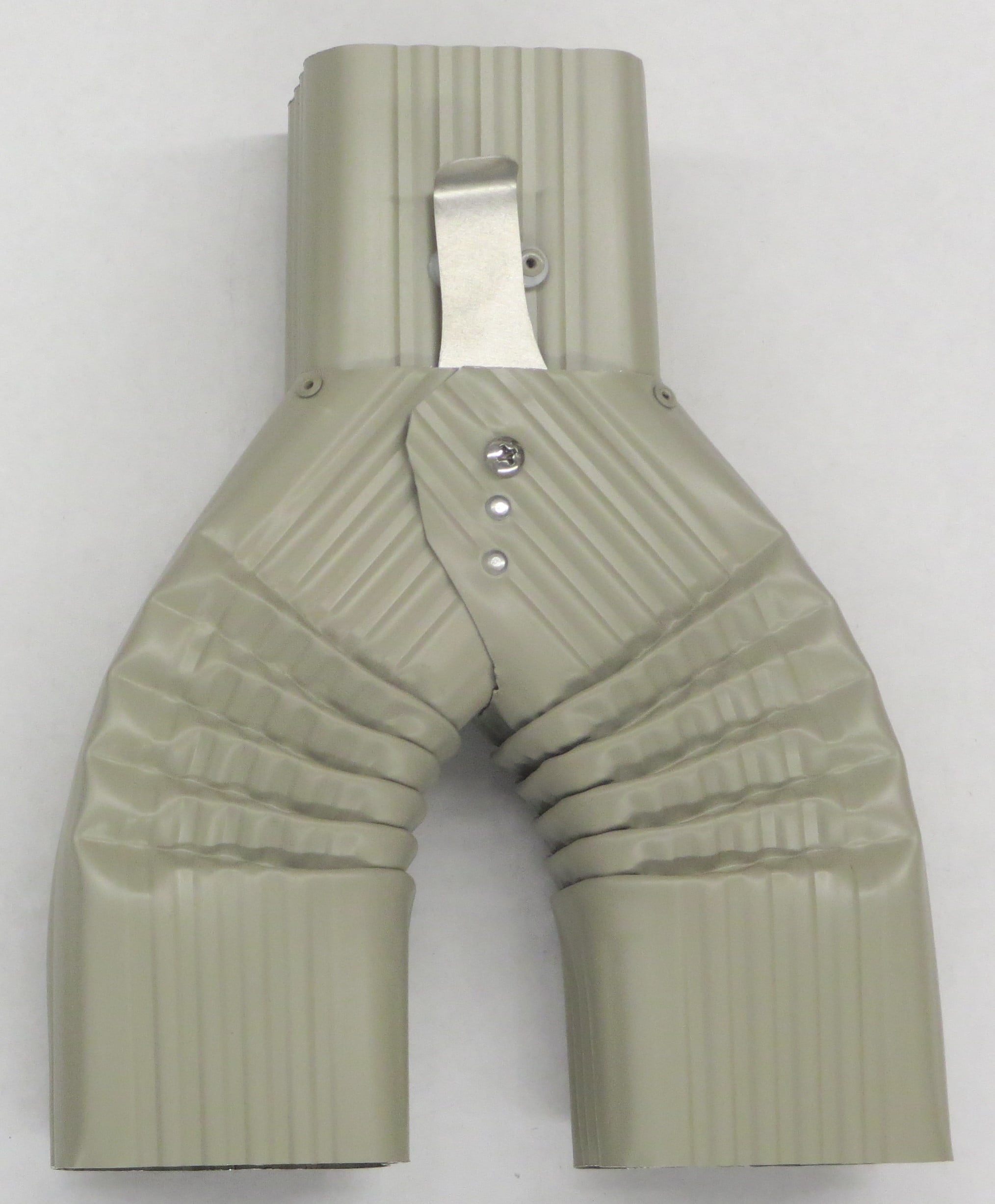 Basic Downspout Diverter for Rain Barrels (2X3, Clay)