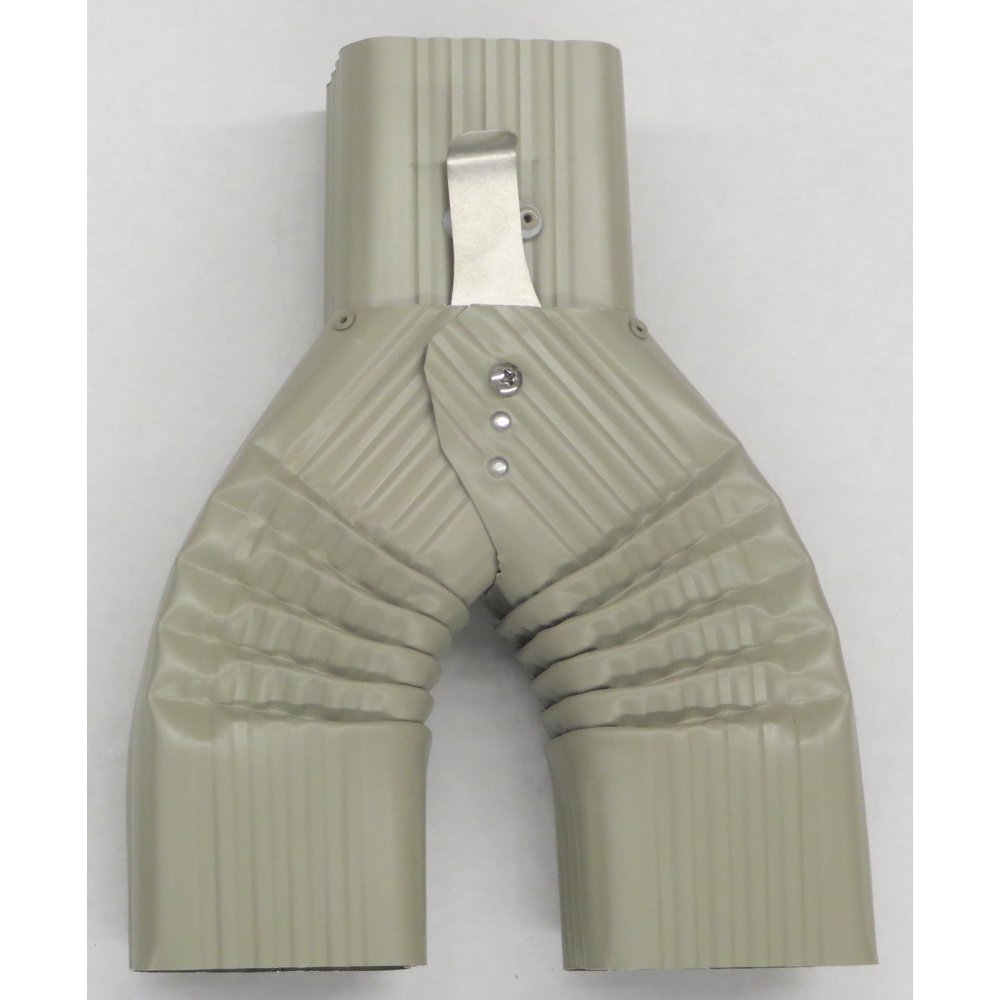 Basic Downspout Diverter for Rain Barrels (2X3, Clay)