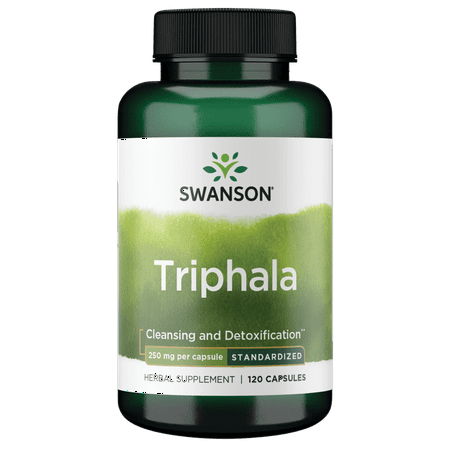 Swanson Triphala (Standardized) 250 mg 120 Capsules