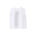 thumbnail image 3 of Bixock Toddler Boys and Girls Summer Tops,Cotton Short Sleeve T-Shirts,Kids Solid Color Sleeveless Tank Tops for Boys and Girls Crew Neck Casual Lightweight Tops, 3 of 6