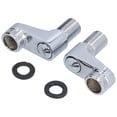 thumbnail image 1 of Shower Mixer Adapter,  Adjustable Shower Faucet Swing With Gaskets For Home For Bathroom, 1 of 8