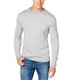 thumbnail image 1 of Club Room Camiseta básica de punto de mezcla de seda para hombre, gris, extragrande, 1 of 1