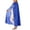 Blue, variant on Girls Glitter Lace Cape Shawl Wrap Party Dress Up Fairy Tale for Kids