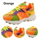 thumbnail image 5 of Zapatos para Deporte Estudiantes Deportivos Casuales Mujeres Colores Mezclados Suela Gruesa, 5 of 9
