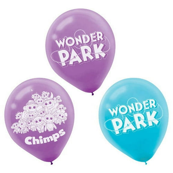 Various Wonder Park Latex Balloons (6 Count)