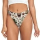 thumbnail image 1 of Balery Vintage Coffee Tangas de Algodón para Mujer con Estampado – Ropa Interior Sexy, Transpirable, G-string-XX-Large, 1 of 1