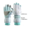thumbnail image 3 of Luxalzxs Gloves for Cold Weather Women Winter Outdoor Windproof Ski Riding Touchscreen Double Layer Warm Gloves, 3 of 5