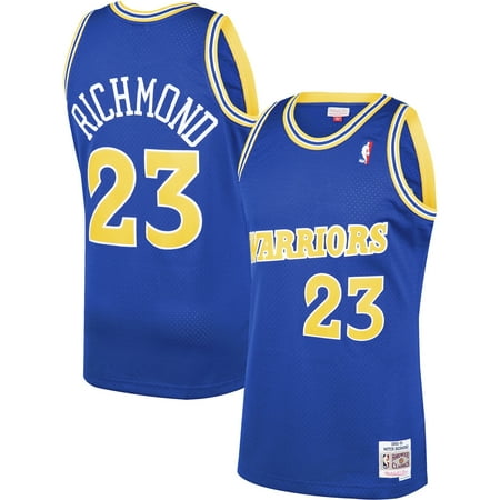 Hardwood Jersey - Mitch Richmond Golden State Warriors Mitchell & Ness 1990-91 Hardwood Classics Swingman Jersey - Royal