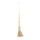 thumbnail image 1 of Guirnalda de madera natural perfecl Borla de macramé hecha a mano decoración para hogar Pequeño 1, 1 of 8