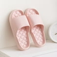 thumbnail image 2 of Leozcaa Cloud Slippers for Women and Men Pillow House Slippers Shower Shoes Indoor Slides Bathroom Sandals, 2 of 9