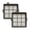 2 PACK, variant on PASILI Portable Vacuum Filter HEPA Filter Mesh Filter for Electrolux vc-t3515e Vacuum