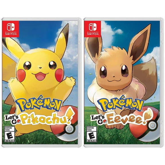 Pokemon Let's Go Pikachu! and Eevee Bundle - Nintendo Switch
