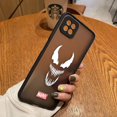 thumbnail image 3 of Matte Case for OPPO A97 A96 A95 A94 A93 A92 A92S A78 A74 A73 A72 A57 A55 A54 A53 A17 A16 4G 5G Case Marvel Spiderman Venom LOGO, 3 of 5