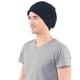 thumbnail image 3 of Mens Slouchy Long Beanie Knit Cap black, 3 of 5