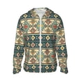 thumbnail image 2 of Lsque Traditional Tribal Aztec1 UPF 50+ Lightweight Sun Protection Men's Women's Long Sleeve Shirt, Hoodie Performance -Medium, 2 of 9