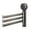 Black, variant on Decorland Wall Mounted Towel Rack, Black