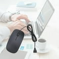 thumbnail image 2 of Souris Optique Filaire USB pour PC Ordinateur Portable Molette de Défilement LED Y Rouge Meilleur H8T1, 2 of 6