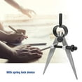 thumbnail image 4 of Greensen 45# Steel Leather Craft Compass Wing Divider Spring Divider Caliper with Quenched Leg,Leather Compass,Wing Divider Compass, 4 of 8