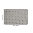 thumbnail image 3 of Memory Foam Bath Mat Set Bathroom Carpet Toilet Seat Soft and Comfortable Absorbent and Non-Slip Thickened Machine Washable and Easy To Dry Shower Rug for Batht Front Door Rugs Indoor, 3 of 7