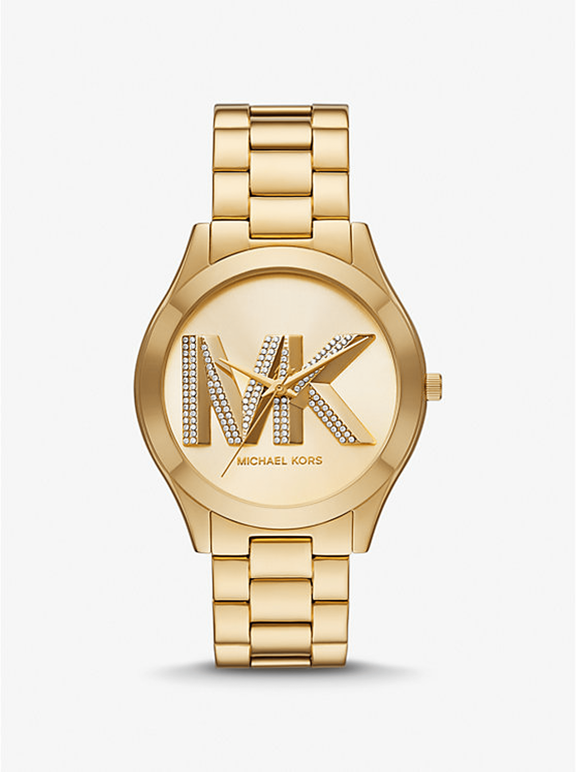 Michael Kors ゴールド 時計 MAREN オーバーサイズ ゴールドトーン ウォッチ | ウィメンズ
