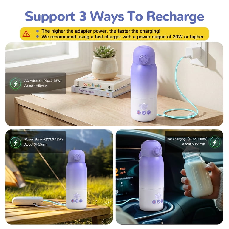Dual Heating Portable Bottle Warmer photo 4