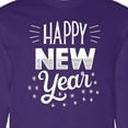 thumbnail image 4 of Inktastic Happy New Year in Hand Lettering Long Sleeve T-Shirt, 4 of 5