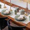 thumbnail image 4 of Doilies Set of 4 for Dining Table, Gray Table Linen, Table Placemats, 15 inches Round - The Creola Collection - Home Decor, 4 of 9