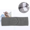 thumbnail image 3 of Toalla elástica con diadema de spa facial ajustable para lavar el baño, yoga, maquillaje deportivo, paño de ducha cosmético, banda para el cabello par Gris Baoblaze Pañuelo de spa, 3 of 8