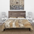 thumbnail image 2 of Designart 'Natural Birch Forest I' Traditional Duvet Cover Set, 2 of 4