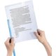 thumbnail image 3 of 10 Pack Sliding Bar Clear Report Covers, Transparent Resume Presentation File Folders, 3 of 5