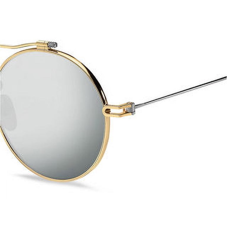 Givenchy Silver Mirror Round Unisex Sunglasses GV 7079/S  display picture 3