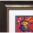 thumbnail image 3 of Peter Max "Liberty Heads II" Custom Framed Print Art POP psychedelic Statue Head Generic, 3 of 3