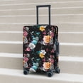 thumbnail image 5 of Yiaed Hibiscus Rose Print Travel Luggage Cover Suitcase Protector Fits 18-32 Inch Luggage Wheel Covers Patterned Elastic Luggage Anti-scratch（No luggage）-Medium, 5 of 5