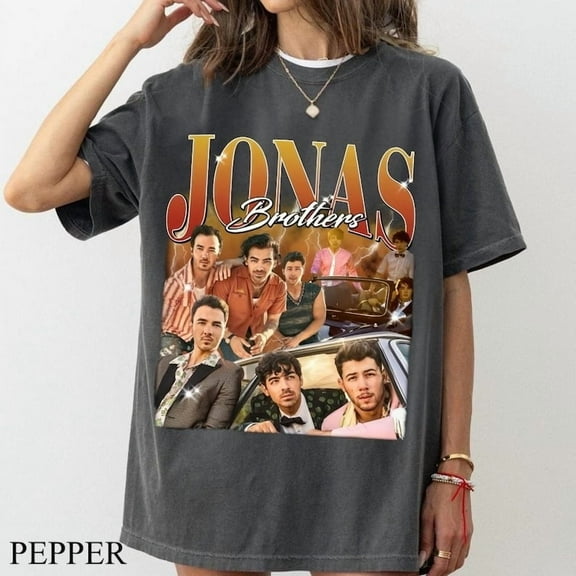 Vintage Jonas Brother Tee, Jonas Bros 20th Annivesary Tour 2025 Shirt, Jonas Brothers Shirt