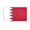 Bahrain 3x5 ft Polyester Flag, variant on AGAS Bahrain Stick Flag 4x6 inch mounted onto 11 inch Plastic Pole - Printed Single Sided on Polyester - Stitched Edges - Mini Bahrain Flag - Bahrain National Flag- BHR Flag علم البحرين