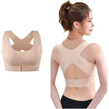 

Bare Bralette Bare Bralettes for Women Full Coverage Cross in Front Wireless Bra