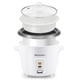 thumbnail image 2 of Arrocera eléctrica con olla interior antiadherente 6 tazas cocinadas Elite Gourmet ERC-006NST, 2 of 5