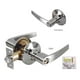 thumbnail image 3 of Cerradura Manija Para Recamara Cromo Mate Lion Tools 2504, 3 of 3