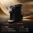 thumbnail image 7 of HIBREW 5-in-1 Pod Coffee Maker, Espresso Machine Compatible With 4 Coffee Capsule, 600ml, 19Bar High Extraction, Espresso Powder, Makes Iced Coffee, Espresso, Cappuccino, Hotel Kitchen Coffee Machine, 7 of 7