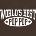thumbnail image 3 of CafePress - World's Best Pop Pop Dark T Shirt - Men's Classic Graphic Cotton T-Shirt, 3 of 4