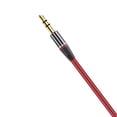 thumbnail image 4 of Cable De Audio Auxiliar Para Automóvil Conector De 3,5 Mm Macho A Macho Hifi Cable De Audio Estéreo Universal Con Ángulo De 90 Grados Yuarrent VI008733-01, 4 of 6