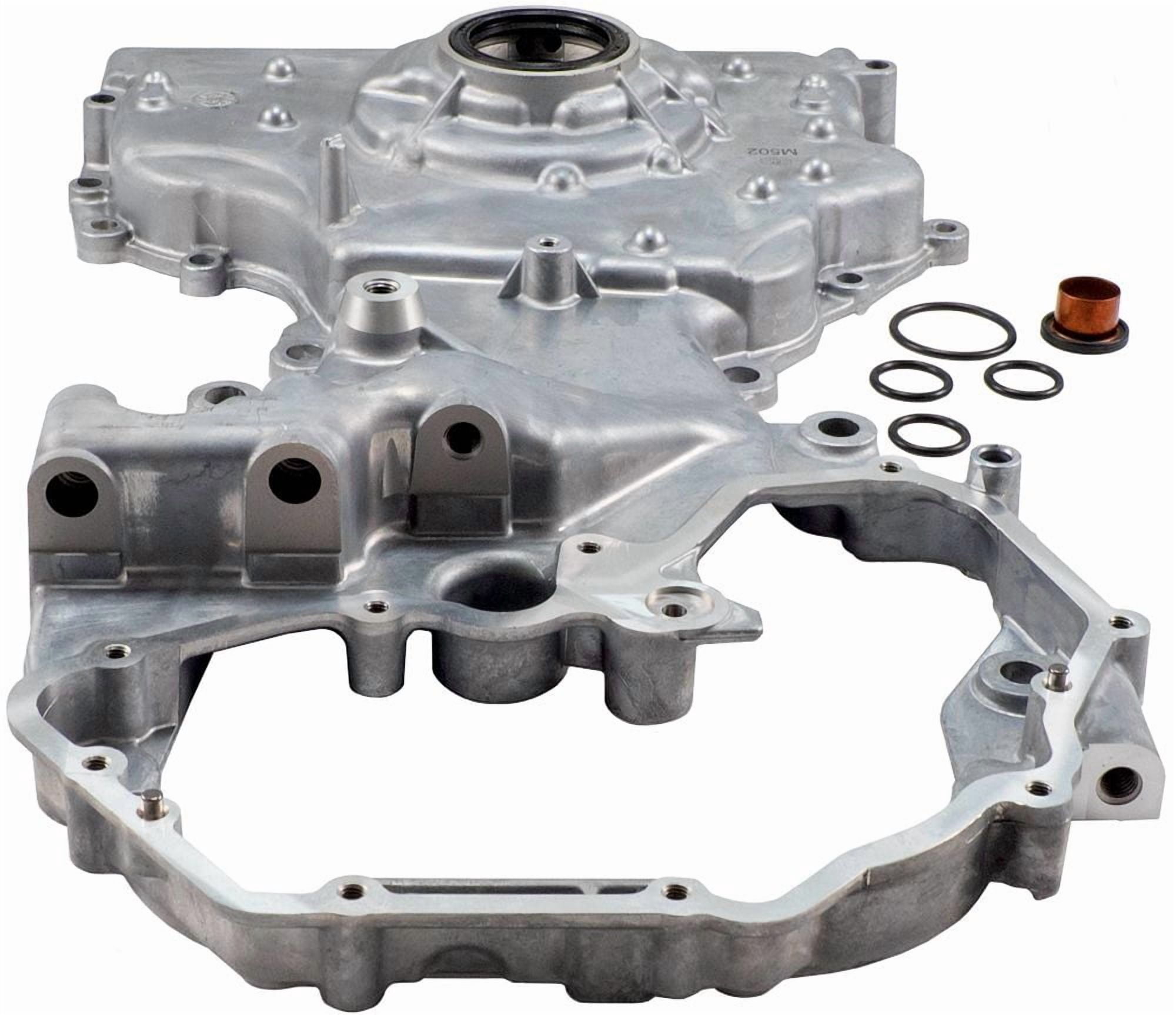 Melling M502 Stock Replacement Oil Pump Timing Cover Assembly Fits select: 2008-2013 NISSAN ROGUE, 2014-2015 NISSAN ROGUE SELECT