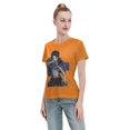 thumbnail image 4 of T-Shirt Basique à Manches Courtes pour Femmes Attaquant le Géant Levi Ackerman, 4 of 6